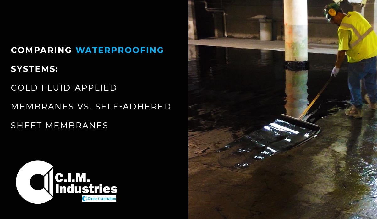 Comparing Waterproofing Systems: Cold Fluid-Applied Membranes vs. Self ...