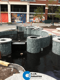 Preparing fountains membranes with CIM Industries products
