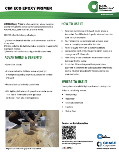 Waterproofing Data SHeet