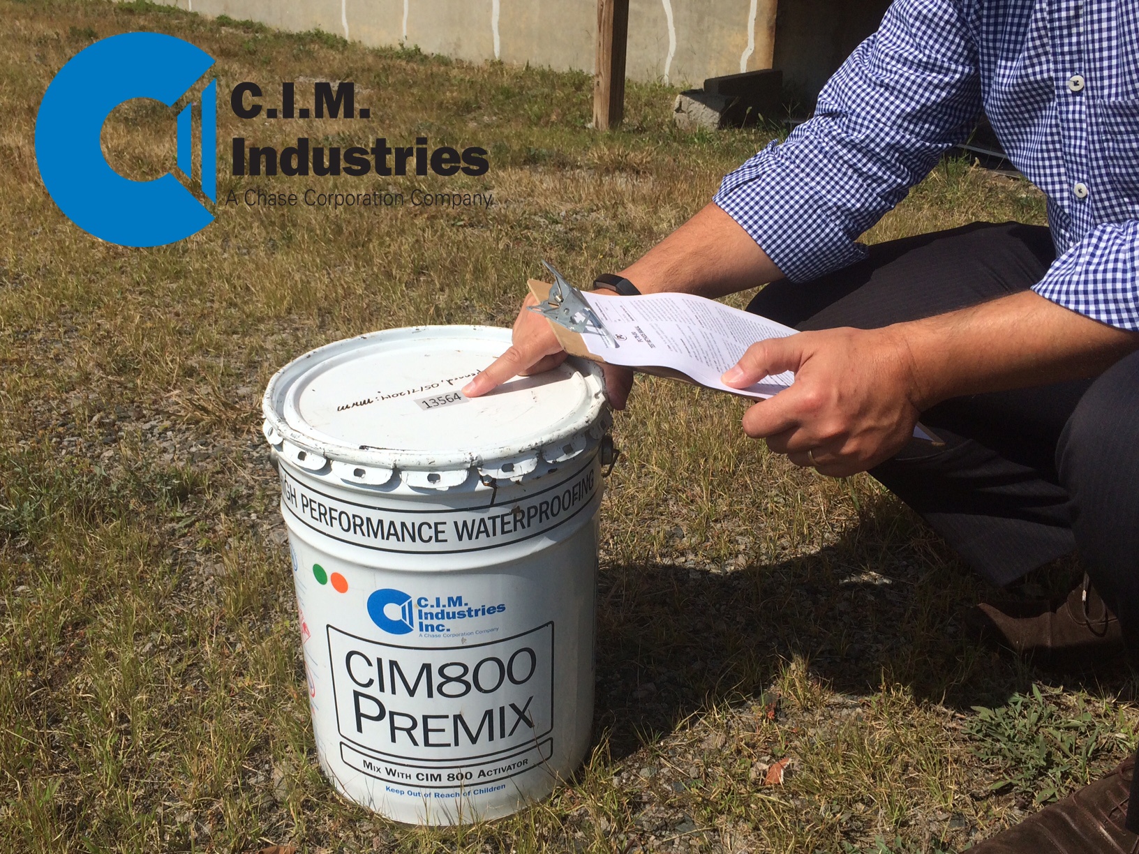 Contractor Verifying CIM Industries documentation